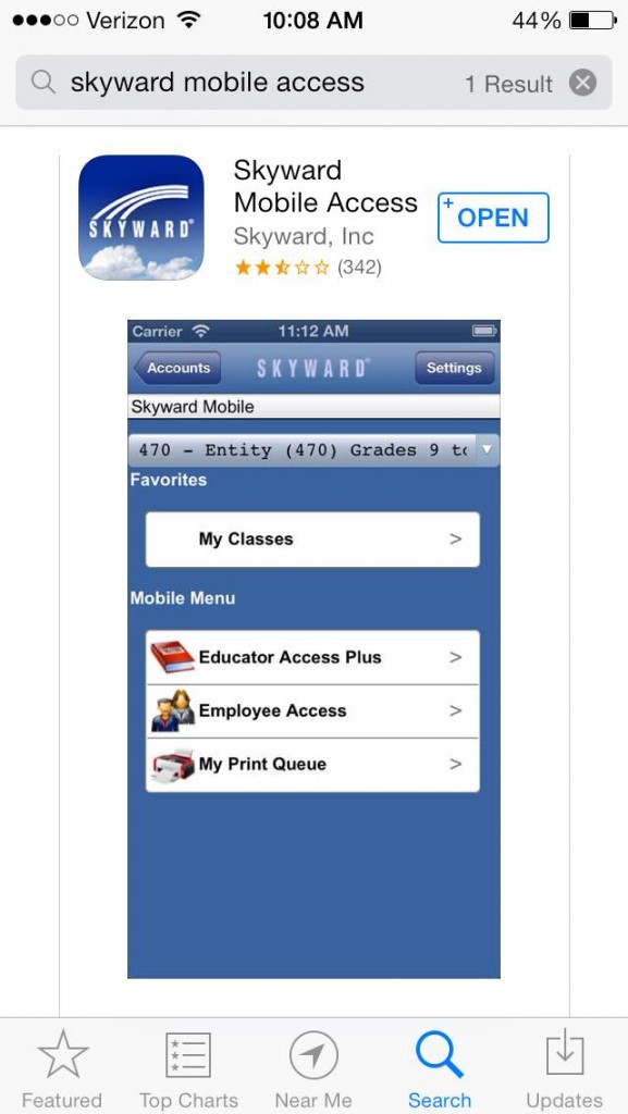 Skyward Mobile App Thumbnail