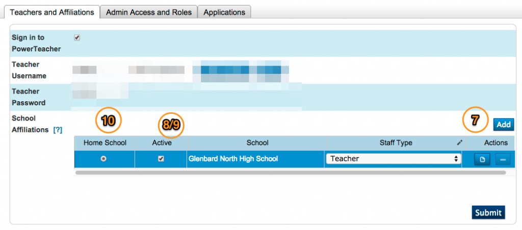 Changing School