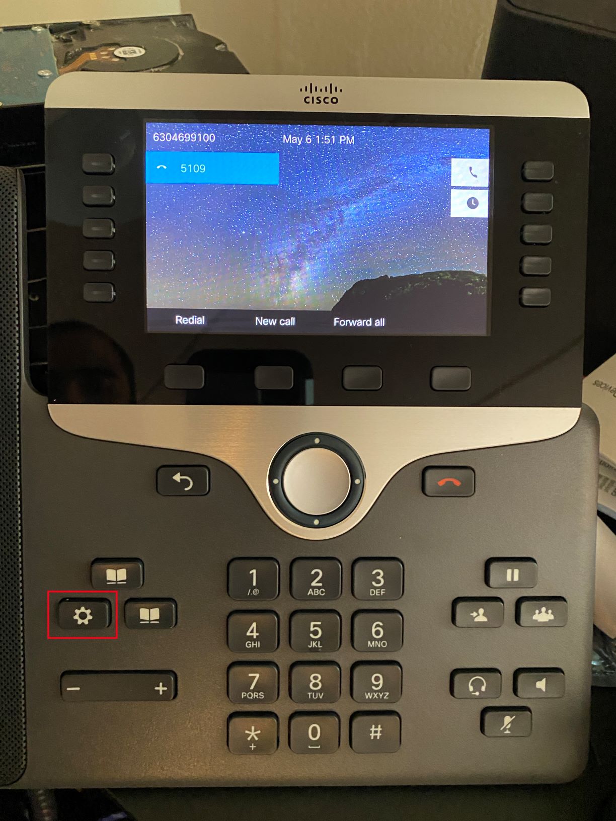 Setting up a Cisco 8861 Phone at home – DOCS