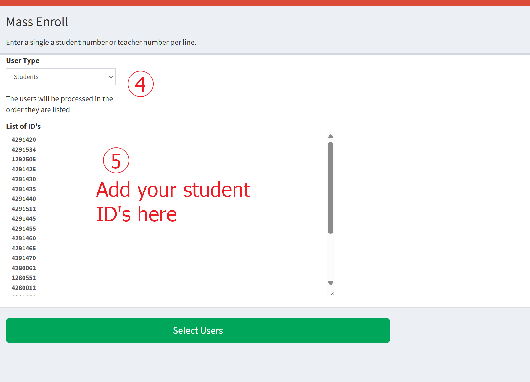 Steps 4 &5